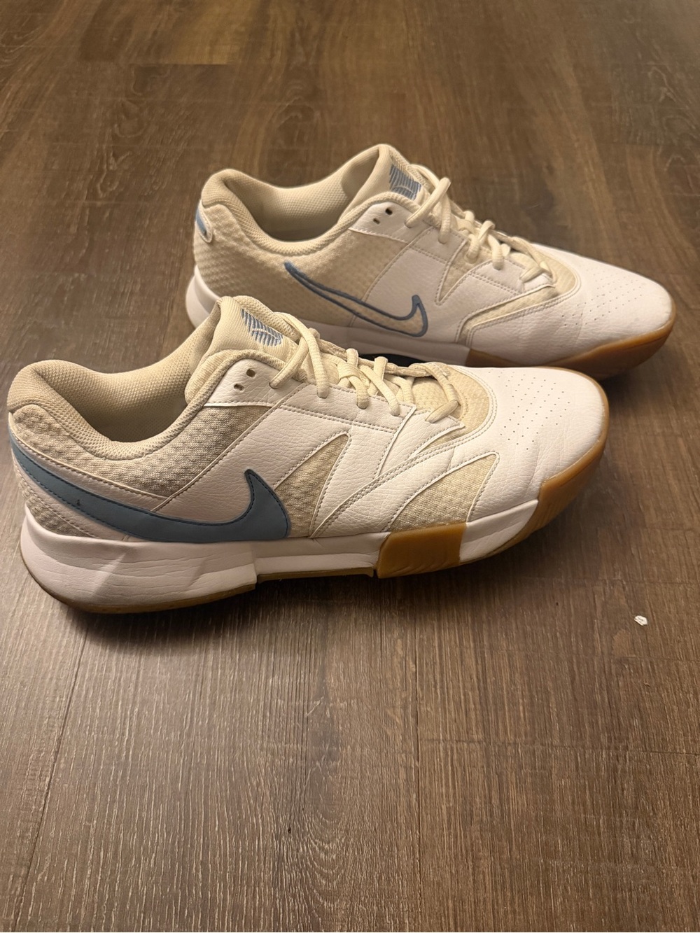 NikeCourt Lite 4 Men’s Size 13 White/Light Blue/Gum